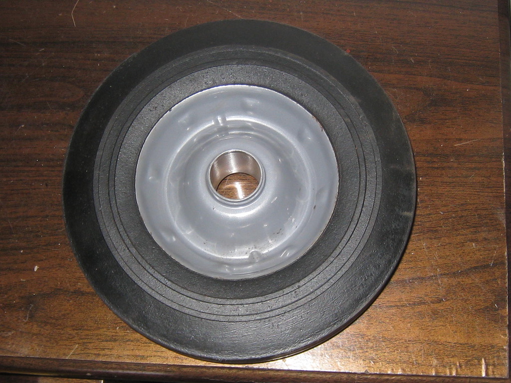 10” Solid Wheel + precision bearing / Metal Rim