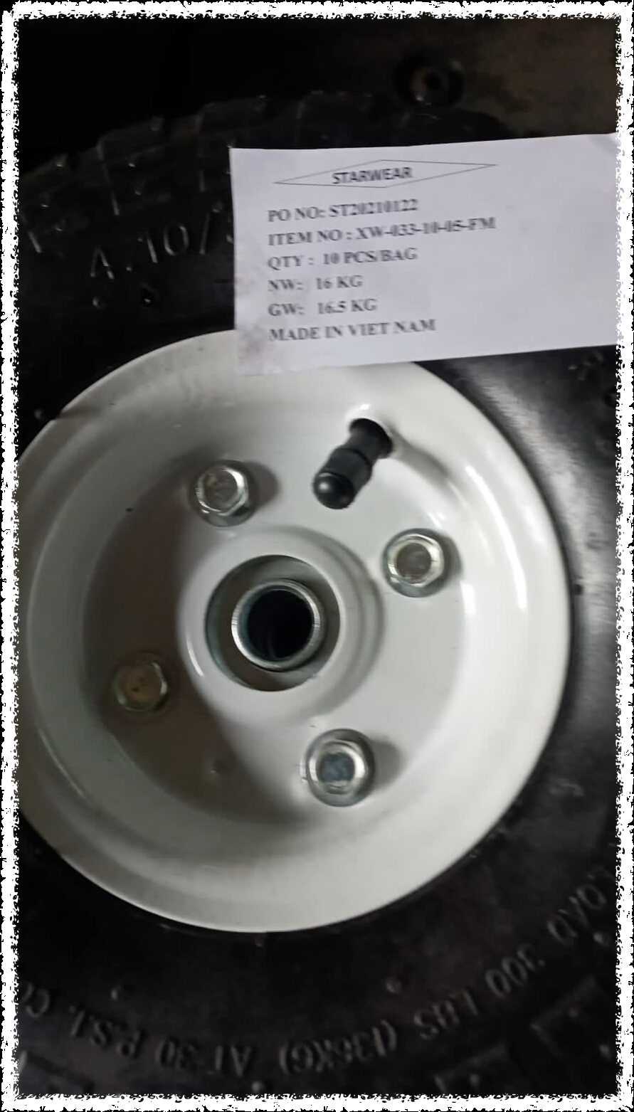 10'' Air Wheel peneumatic wheel / with bearing