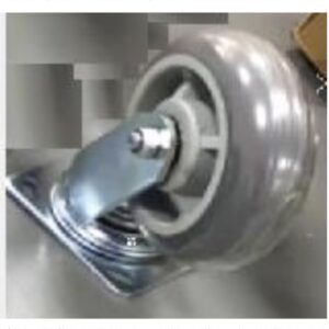 6" TPR round shape wheel movable (Rotativa)