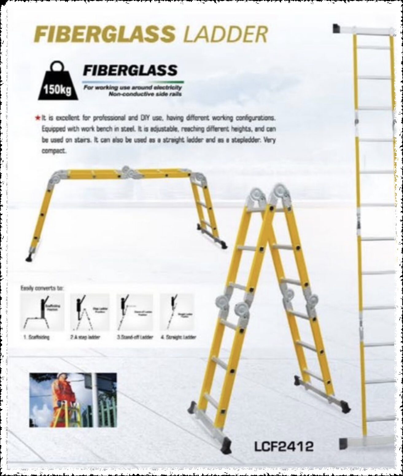 Fiberglass Multifunction 300lbs