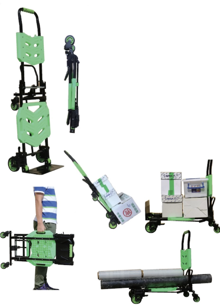 2 in 1 Steel Foldable Hand Truck