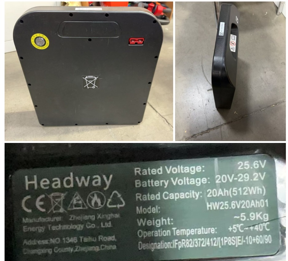Lithium Battery of Lithium Powered Pallet Truck 1.5T